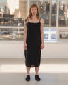 BASERANGE Fall/Winter 2025 SHOK Slip Dress, Made in Portugal, BAS-DRSKS-CL-AU25-BLACK (BROWN)